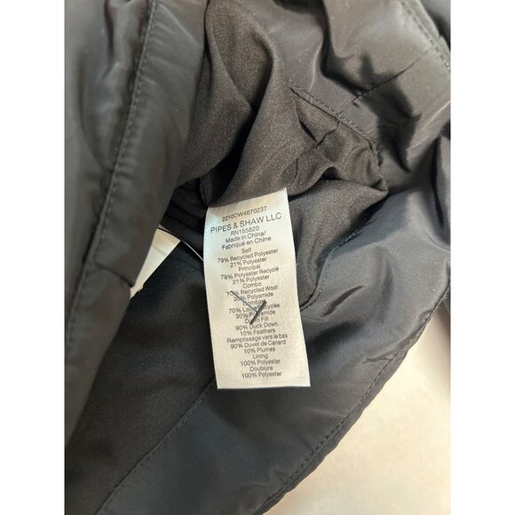 VERONICA BEARD Ivel Layered Puffer Jacket Navy/Black Size Small NWT - Picture 4 of 5